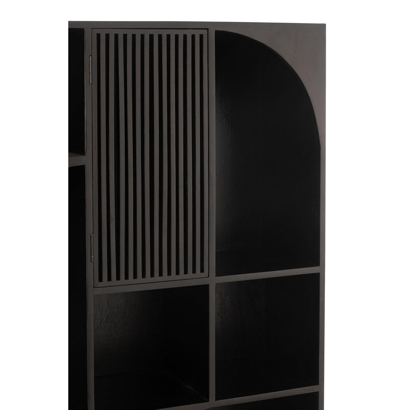 Wandplank Zwart Ijzer 33x90 cm-Wandplanken-J-Line