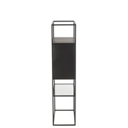 Wandplank Zwart Ijzer Rechthoekig 30x55 cm-Wandplanken-J-Line