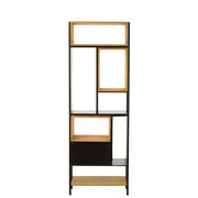 Wandplank Zwart Ijzer S 30x65 cm-Wandplanken-J-Line