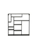 Wandplank Zwart Metaal 12x80 cm-Wandplanken-J-Line