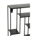 Wandplank Zwart Metaal 12x80 cm-Wandplanken-J-Line