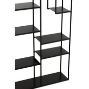 Wandplank Zwart Metaal 12x80 cm-Wandplanken-J-Line