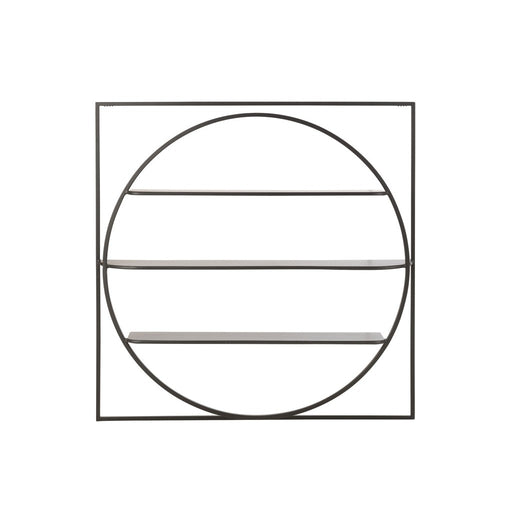 Wandplank Zwart ijzer 14x80 cm-Wandplanken-J-Line