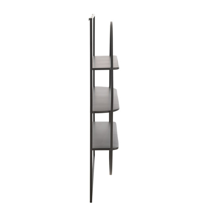 Wandplank Zwart ijzer 14x80 cm-Wandplanken-J-Line