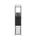 Wandplank Zwart ijzer Rechthoekig 26x90 cm-Wandplanken-J-Line