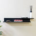 Wandrek FOLIO 70 Staal Zwart 67.5x15x8.5cm Spinder Design-Wandplanken-Spinder