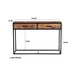 Wandtafel Sturdy Mangohout Naturel hout 120x35 cm-Consoletafels-Livingfurn