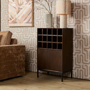 Wijnkast Madison Bruin 55 cm 55x35x90 cm-Wijnkasten-Starfurn
