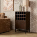 Wijnkast Madison Bruin 55 cm 55x35x90 cm-Wijnkasten-Starfurn