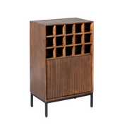 Wijnkast Madison Bruin 55 cm 55x35x90 cm-Wijnkasten-Starfurn
