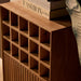 Wijnkast Madison Naturel 55 cm 55x35x90 cm-Wijnkasten-Starfurn