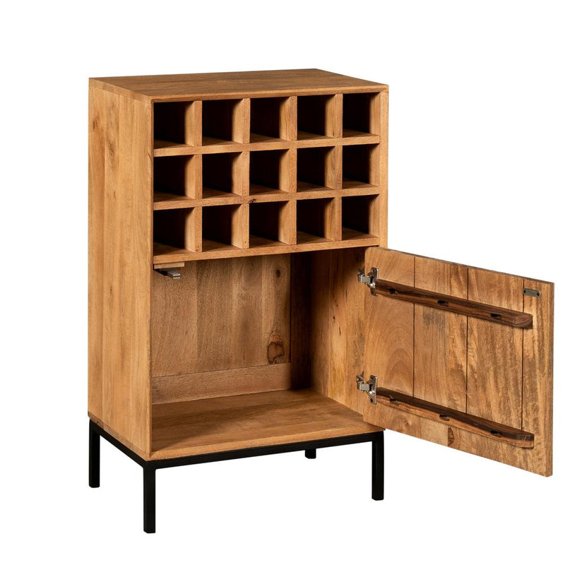 Wijnkast Madison Naturel 55 cm 55x35x90 cm-Wijnkasten-Starfurn