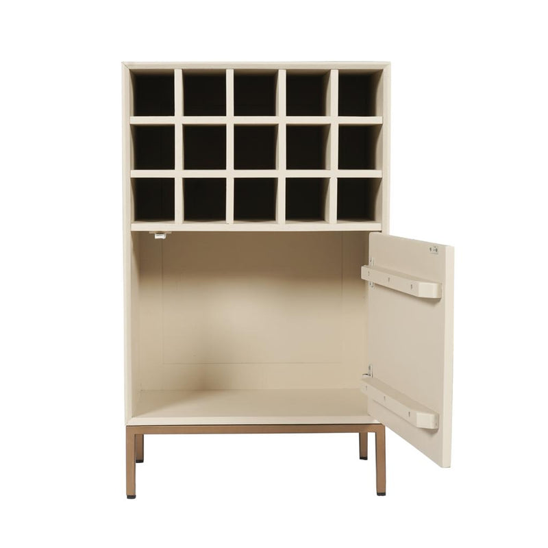 Wijnkast Madison Zand 55 cm 55x35x90 cm-Wijnkasten-Starfurn