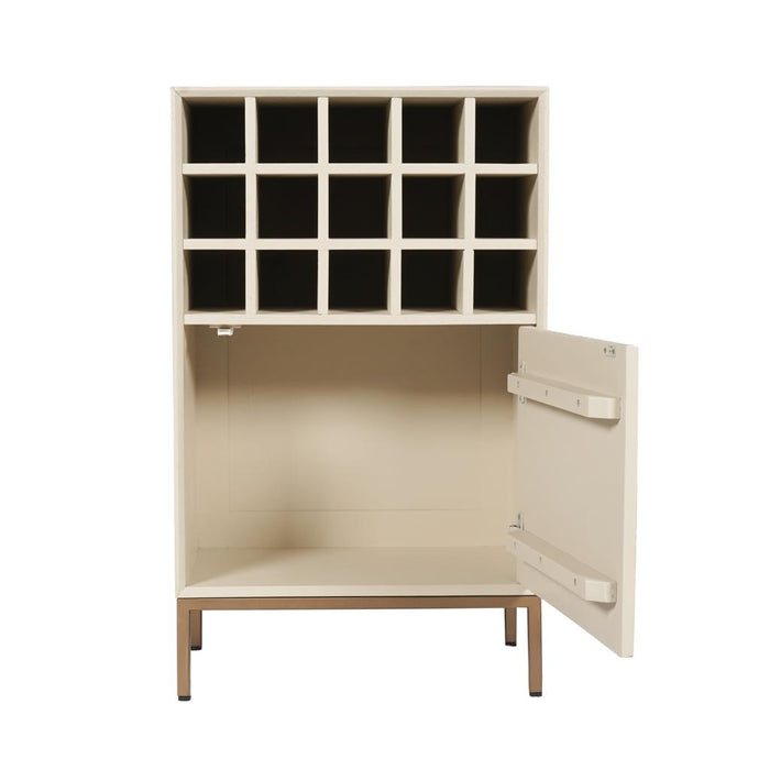 Wijnkast Madison Zand 55 cm 55x35x90 cm-Wijnkasten-Starfurn