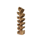 Wijnrek Suar Winerack Suar hout Naturel hout 25x18 cm-Wijnrekken-Livingfurn