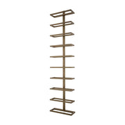 Wijnrek Vakkenkast Geel 10x27 cm-Wijnrekken-PTMD