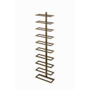 Wijnrek Vakkenkast Geel 10x27 cm-Wijnrekken-PTMD
