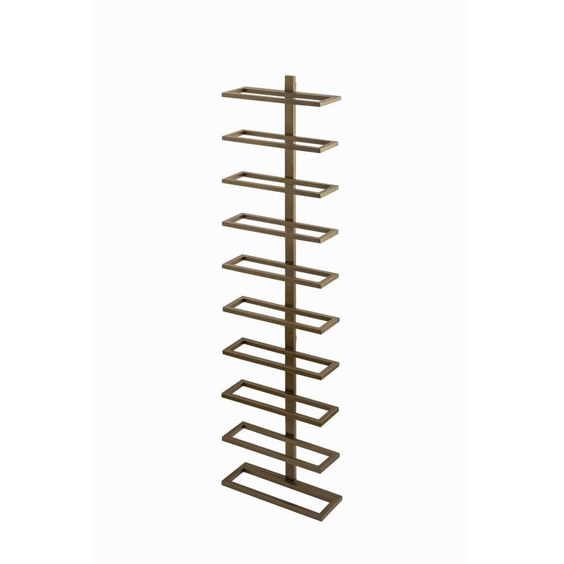 Wijnrek Vakkenkast Geel 10x27 cm-Wijnrekken-PTMD