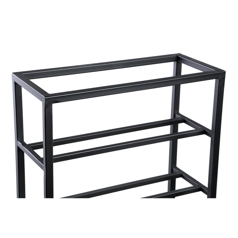 Wijnrek Vakkenkast Zwart 15x35 cm L-Wijnrekken-PTMD