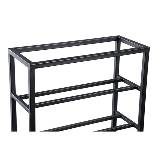 Wijnrek Vakkenkast Zwart 15x35 cm L-Wijnrekken-PTMD