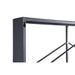 Opbergkast Kast Vakkenkast Zwart 8x65 cm-Opbergkasten-PTMD