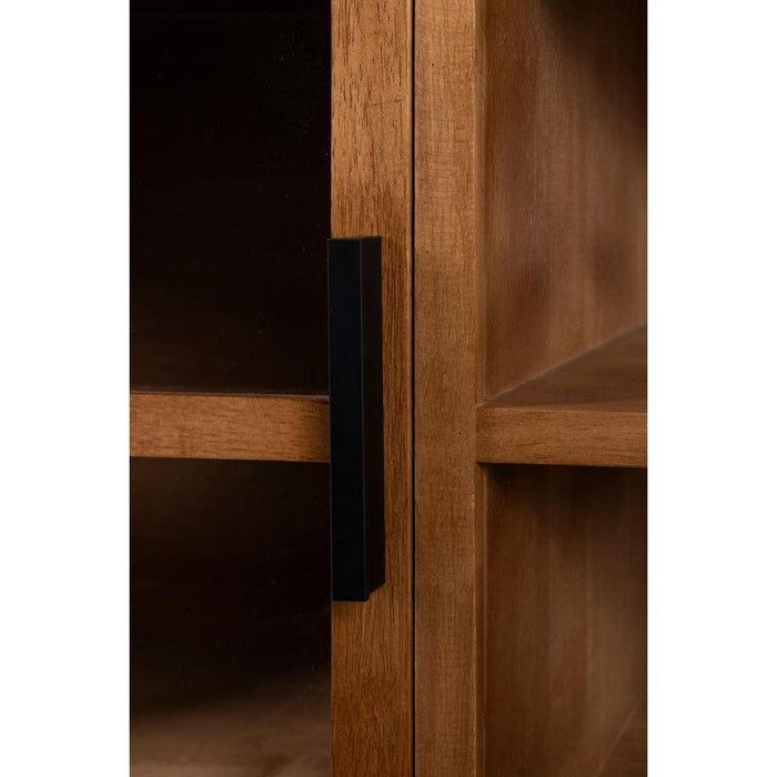 Yaz Dressoir Laag | Bruin | 38x150x55-Dressoirs-Creating Home