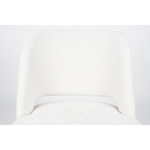 Yves Stoel Wit-Eetkamerstoelen-Creating Home