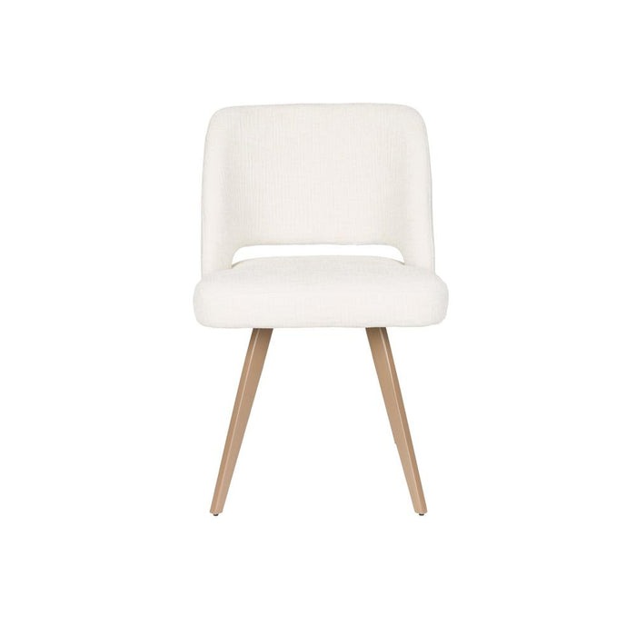 Yves Stoel Wit-Eetkamerstoelen-Creating Home