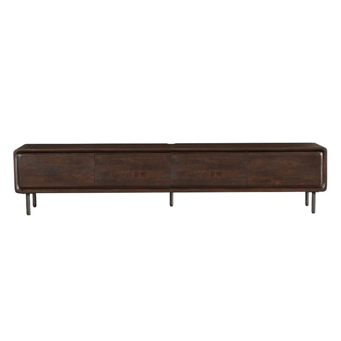 Zwevend tv meubel Allure Bruin Mangohout 240 cm