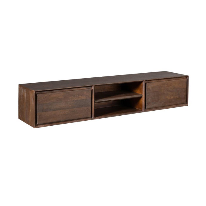 Zwevend tv meubel Ambiance Bruin - 160 cm-TV-meubels-Starfurn