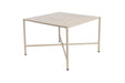 Salontafel Marcio Coffee Table Metaal, MDF Zwart 40x40, sfeerbeeld 4