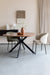 Eettafel Chase Table MDF, Metaal Beige 110x110, sfeerbeeld 7