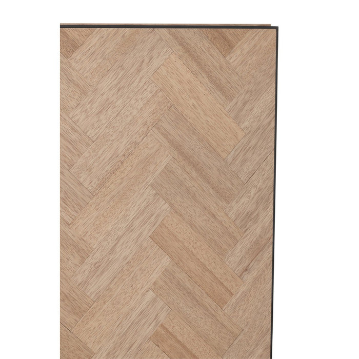 nan Dressoir 4-deurs Zigzag Hout/Metaal Naturel/Zwart-Dressoirs-J-Line