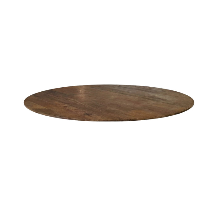 LABEL51 Eettafel Tafelblad Rond Mangohout Nature smooth