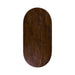 LABEL51 Eettafel Tafelblad Halve Cirkel Mangohout Bruin