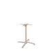 LABEL51 Eettafel Tafelpoot Vouwbaar Metaal Beige