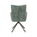 LABEL51 Eetkamerstoel Dubai Chenille Groen