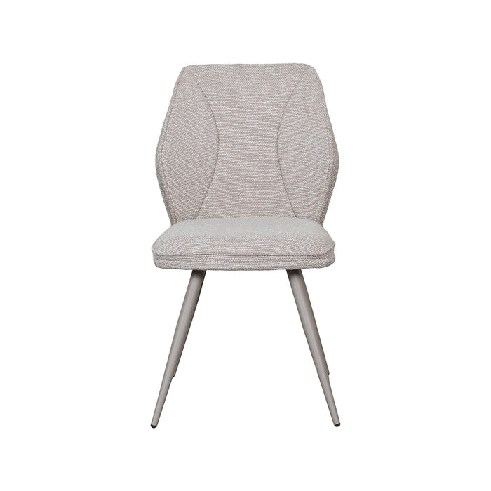 LABEL51 Eetkamerstoel Silvain Bouclé Beige