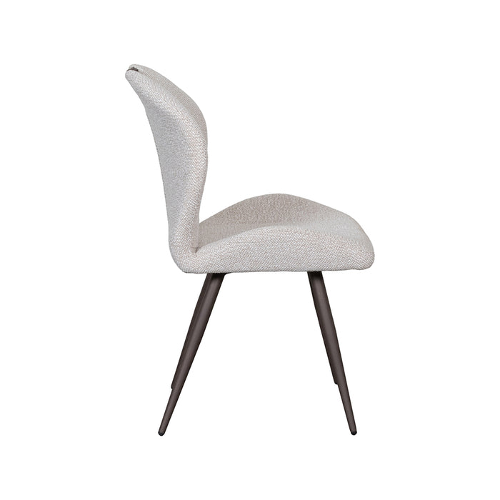 LABEL51 Eetkamerstoel Silly Bouclé Beige