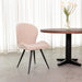 LABEL51 Eetkamerstoel Sil Bouclé Beige