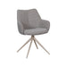 LABEL51 Eetkamerstoel Sawa Bouclé Mushroom