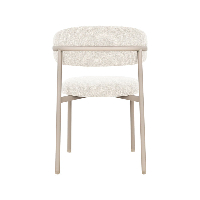 LABEL51 Eetkamerstoel Kaito Geweven Beige