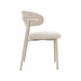 LABEL51 Eetkamerstoel Kaito Geweven Beige