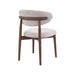 LABEL51 Eetkamerstoel Kyoto Geweven Beige