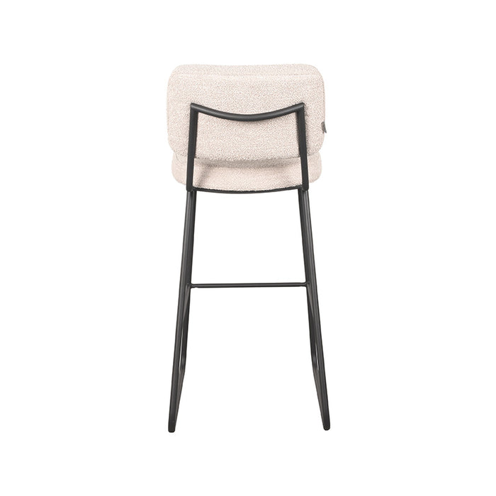 LABEL51 Barkruk Noah Bouclé Beige