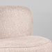 LABEL51 Fauteuil Bunny Bouclé Beige