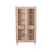LABEL51 Vitrinekast Jule - Naturel - Eiken - One Size