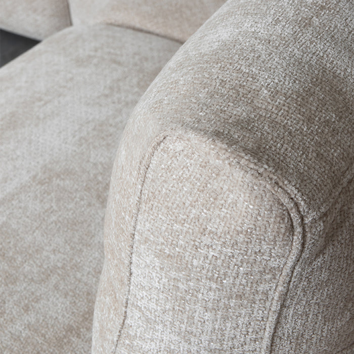 LABEL51 Hoekbank Milano Chenille Beige Rechts