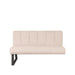 LABEL51 Eetkamerbank Modula Bouclé Beige