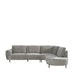 LABEL51 Hoekbank Milano Chenille Beige Rechts